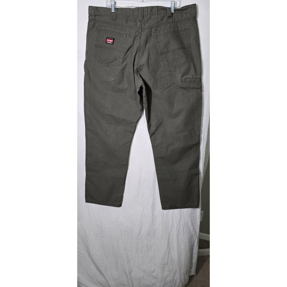 WRANGLER‎ - Men Gray Workwear Ripstop Cargo Pants 42 X 30 - Picture 3 of 7